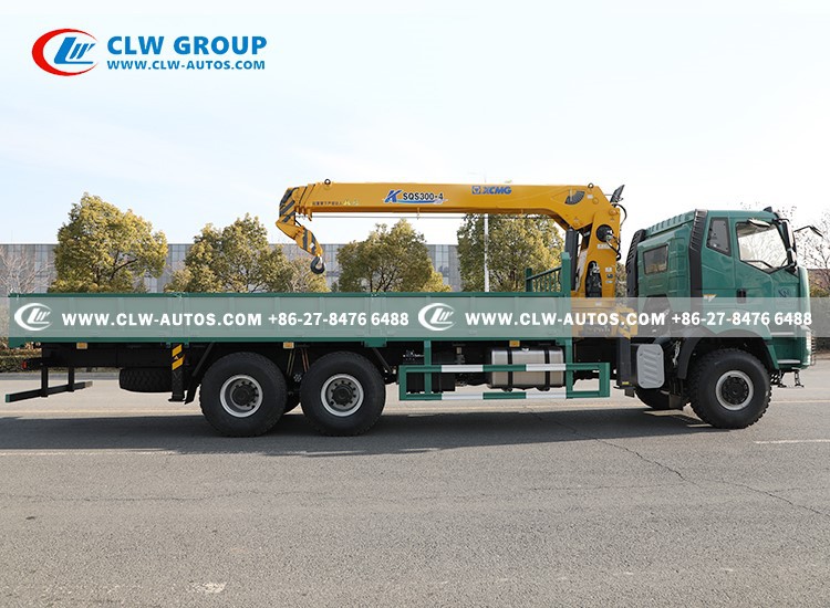 6X6 Truck with Crane 9