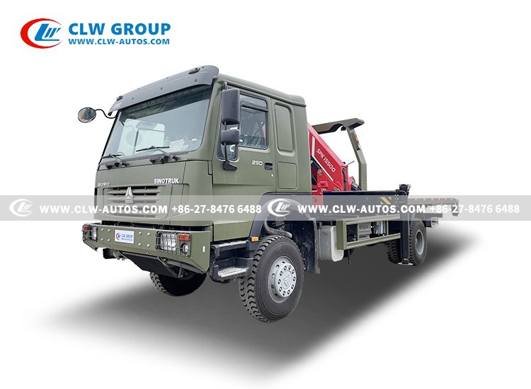 4X4 Towing Truck with Crane 4X4 Towing Truck with Crane