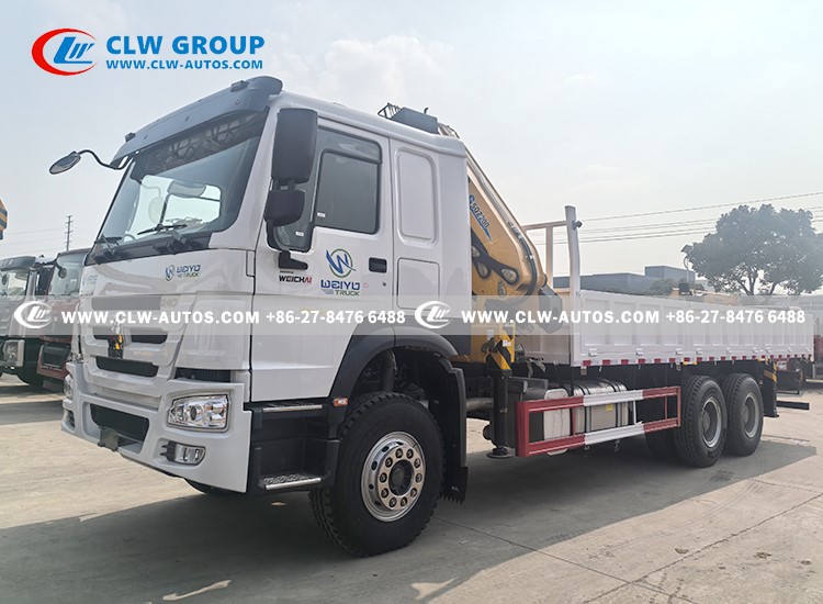 SINOTRUK TRUCK WITH CRANE 10 TONS 2