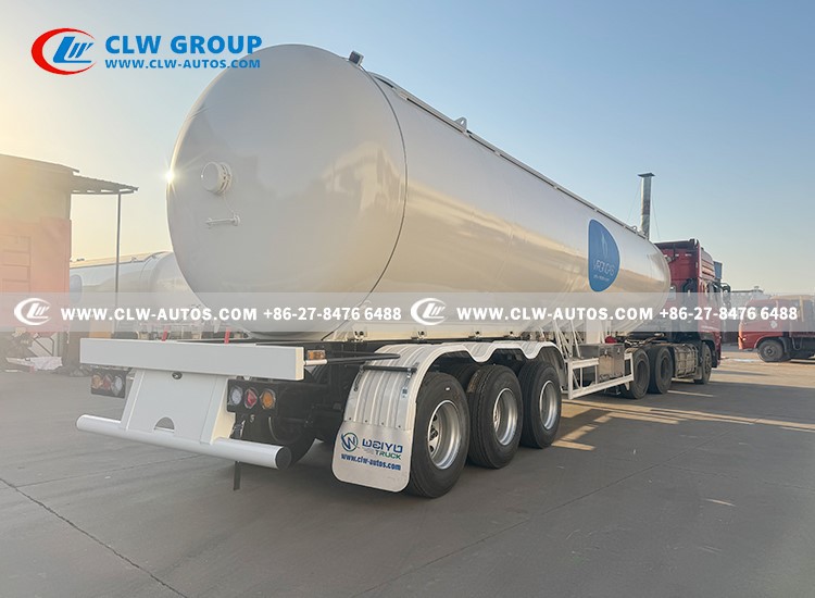 Zimbabwe 60m3 LPG Road Tanker Trailer 11