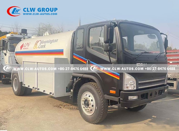 Kenya LPG Truck Bobtail 5 tons 10m3 6