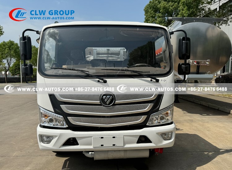 4000L Oil Refueling Truck cafu design aliminum alloy tank foton aumark s cummins engine 141HP 2 dispenser 12