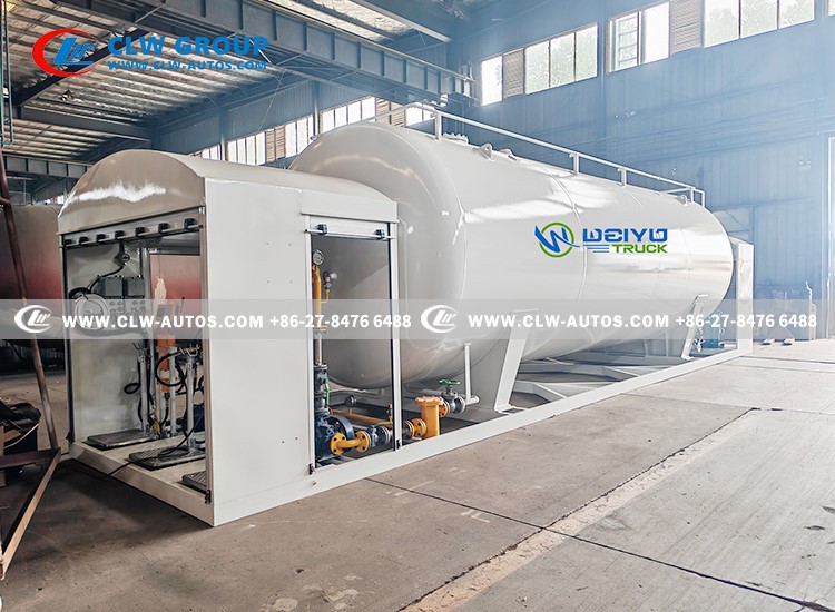 25 Tons 50m3 LPG Station Skid 11