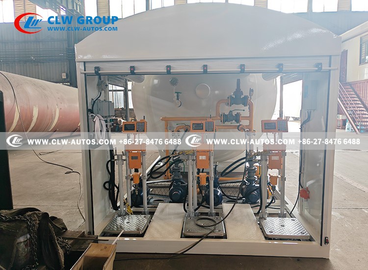 25 Tons 50m3 LPG Station Skid 13