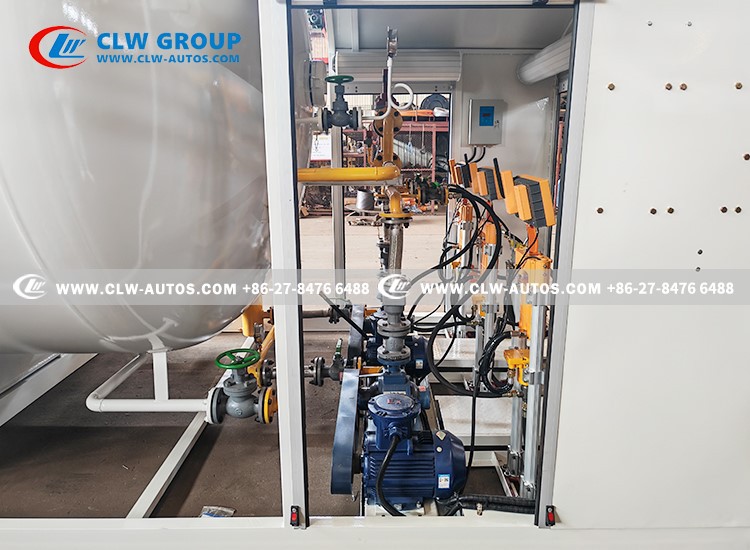 25 Tons 50m3 LPG Station Skid 1