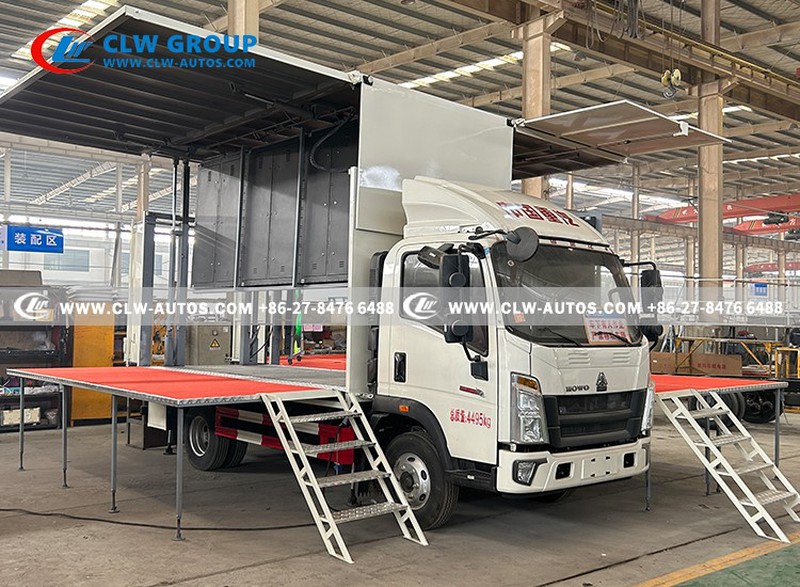 42m Hydraulic LED Mobile Stage Truck 1