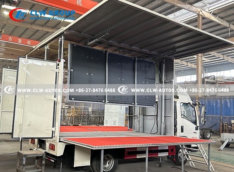 42m Hydraulic LED Mobile Stage Truck 2