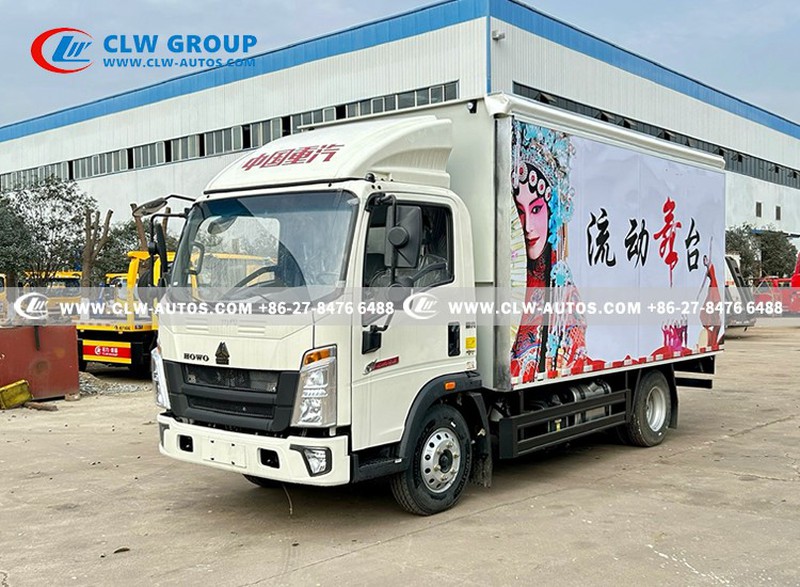 42m Hydraulic LED Mobile Stage Truck 9