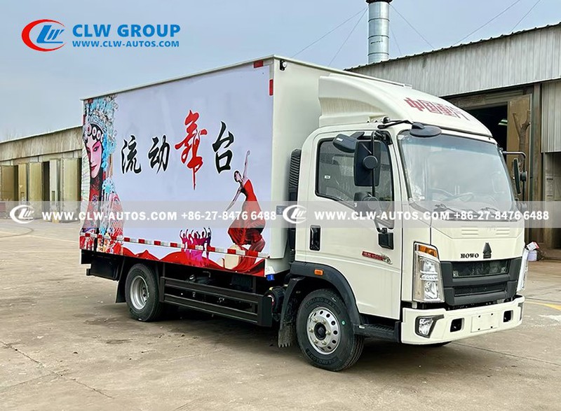42m Hydraulic LED Mobile Stage Truck 10