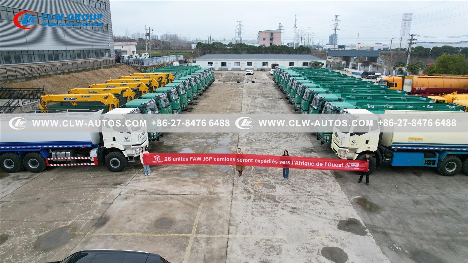 CLW Group Exports 26 FAW J6P 6x6 Trucks to West Africa Reinforcing Regional Development with Heavy-Duty Off-Road Solutions 10