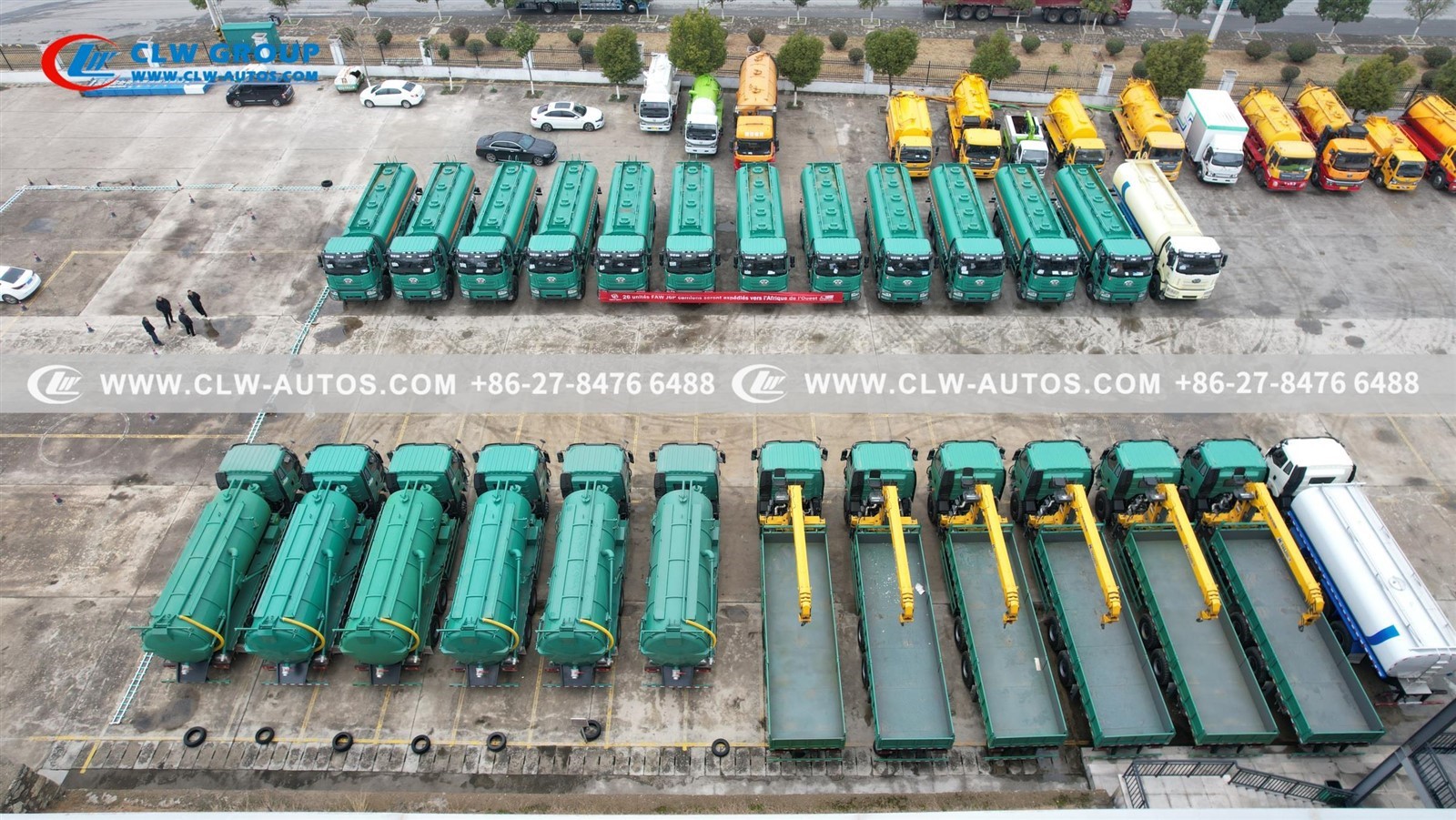 CLW Group Exports 26 FAW J6P 6x6 Trucks to West Africa Reinforcing Regional Development with Heavy-Duty Off-Road Solutions 7