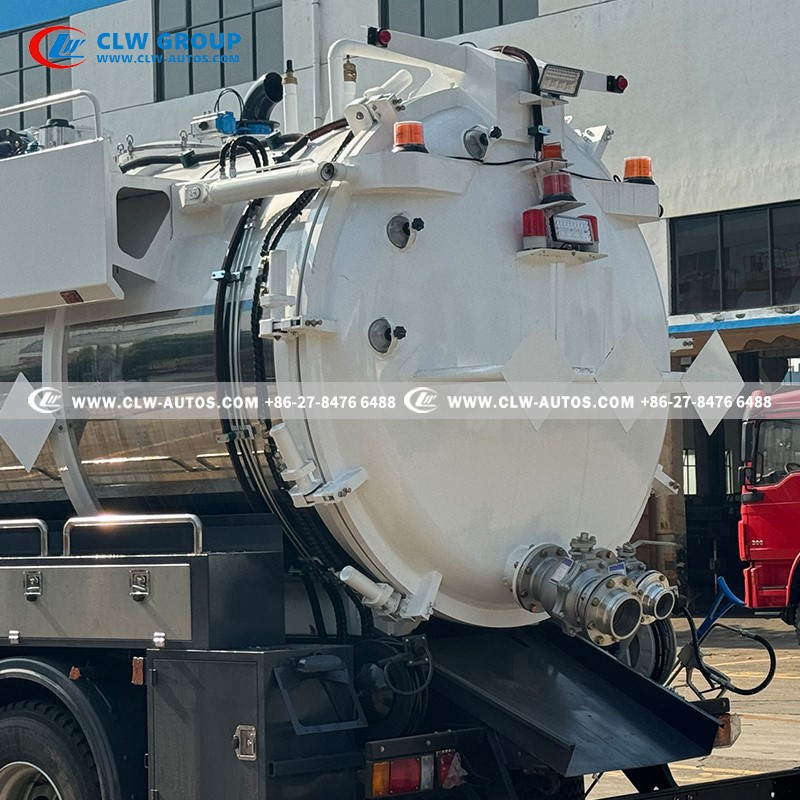 ISUZU 6X4 15M3 Stainless Steel Vacuum Sewage Jetting Truck 10 ISUZU 6X4 15M3 Stainless Steel Vacuum Sewage Jetting Truck 10