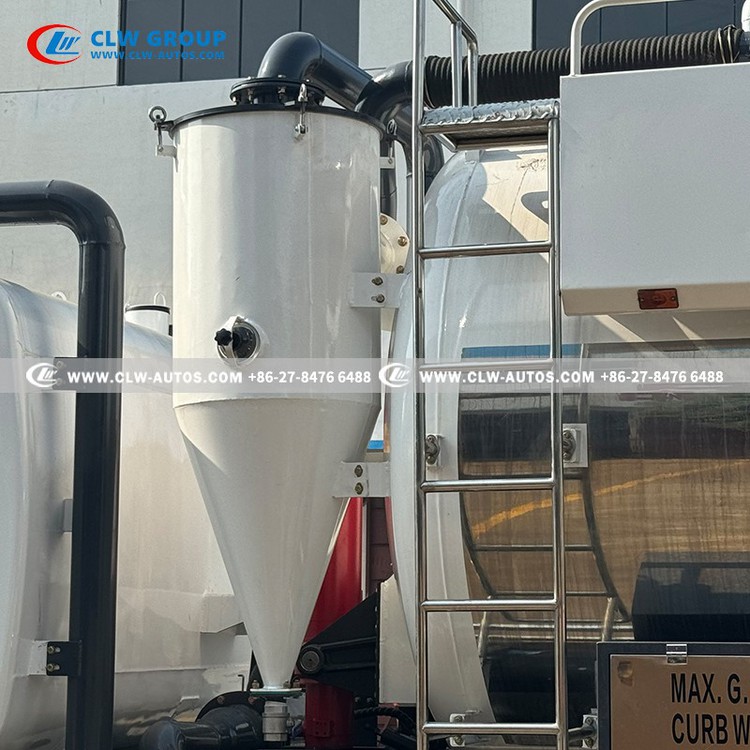 ISUZU 6X4 15M3 Stainless Steel Vacuum Sewage Jetting Truck 8 ISUZU 6X4 15M3 Stainless Steel Vacuum Sewage Jetting Truck 8