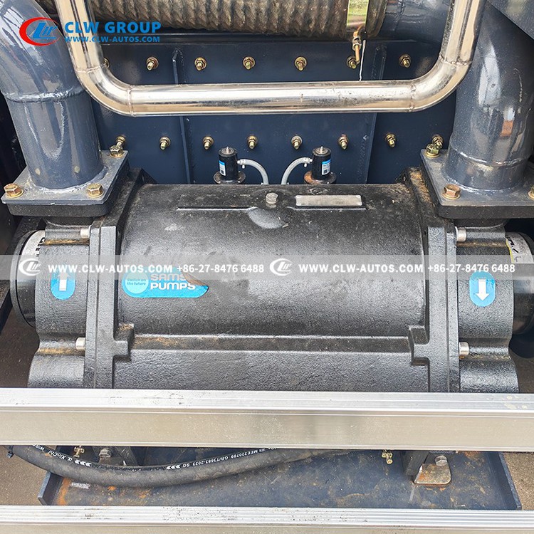 ISUZU 6X4 15M3 Stainless Steel Vacuum Sewage Jetting Truck 13 ISUZU 6X4 15M3 Stainless Steel Vacuum Sewage Jetting Truck 13