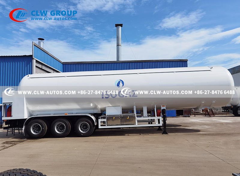 LPG Tank Trailer for Cameroon