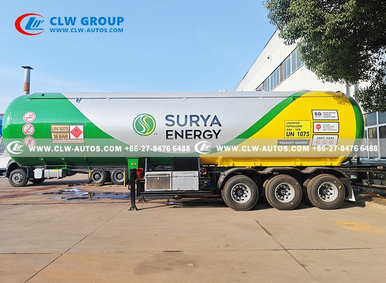 Zambia LPG Tank Trailer