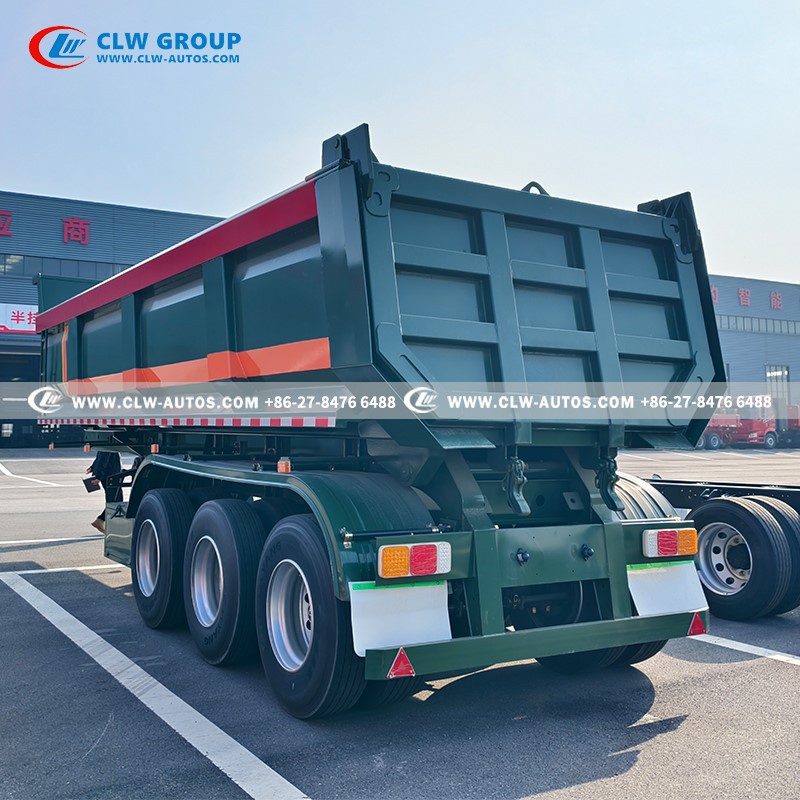 45 Ton 3-Axle Rear-Tipping Semi-Trailer 8
