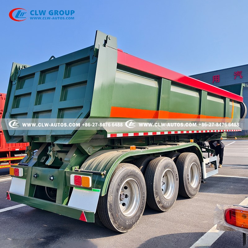 45 Ton 3-Axle Rear-Tipping Semi-Trailer 6