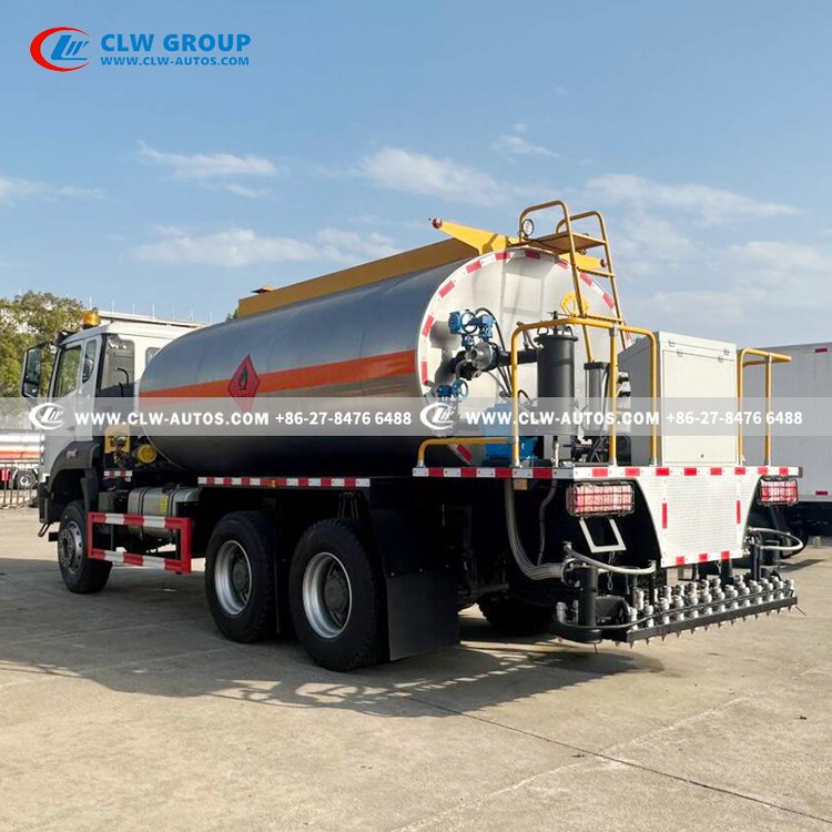 Sinotruk HOWO 6x4 NX 15m Asphalt Distributor Truck 7