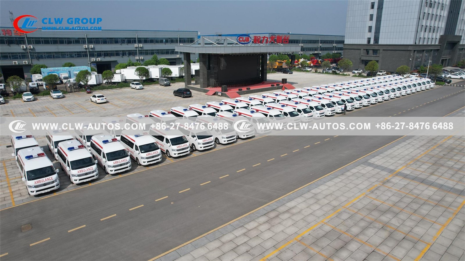 CLW Group Ships 60 Foton G7 Transport Ambulances to Bangladesh 1