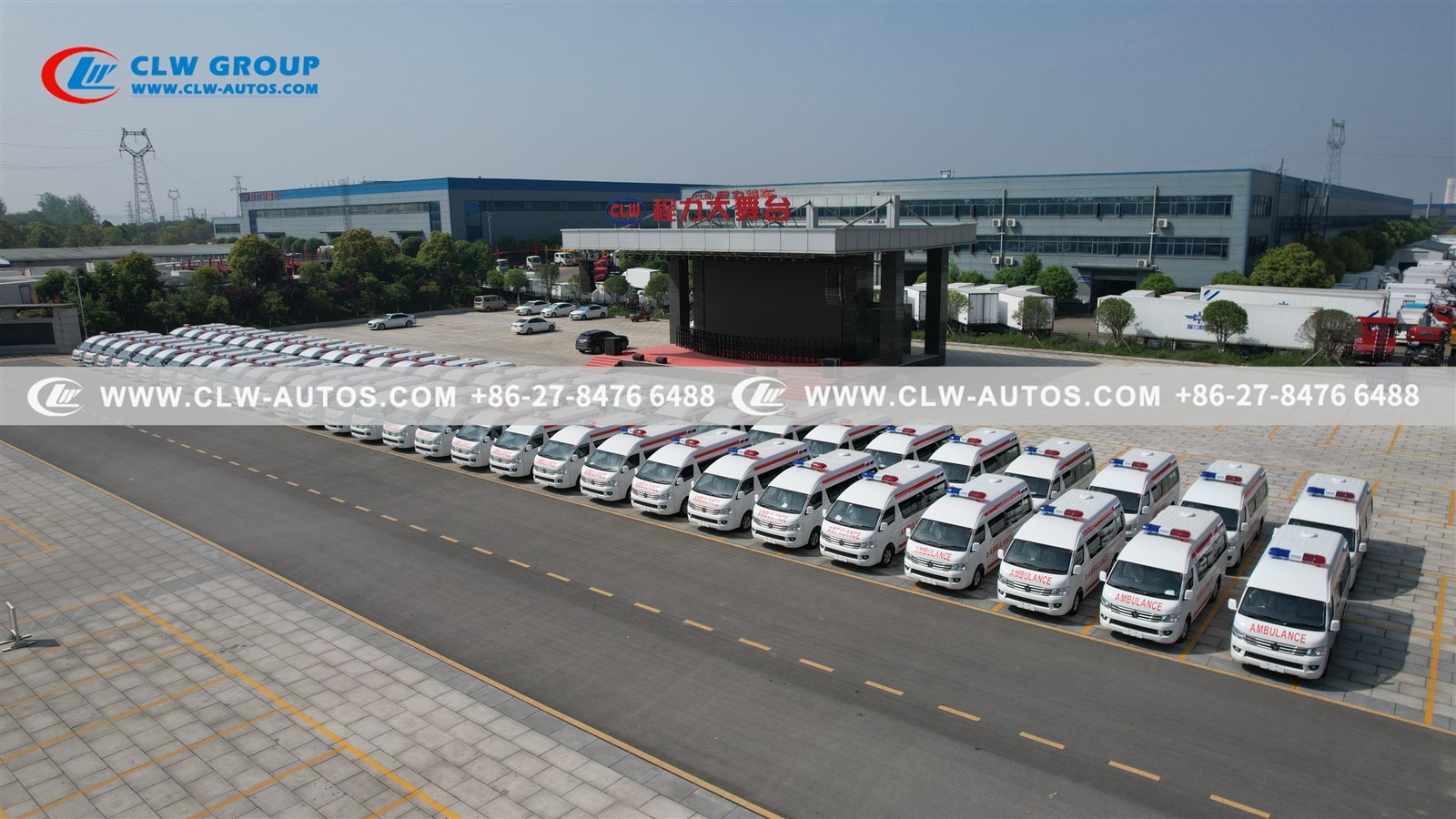 CLW Group Ships 60 Foton G7 Transport Ambulances to Bangladesh 2
