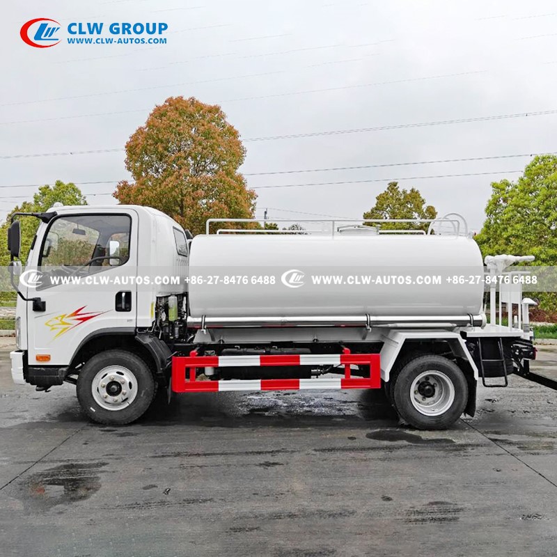 FAW Light Truck 5m Stainless Steel Water Sprinkler Truck 6