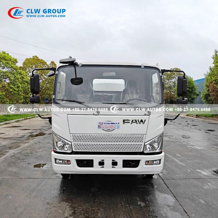 FAW Light Truck 5m Stainless Steel Water Sprinkler Truck 7