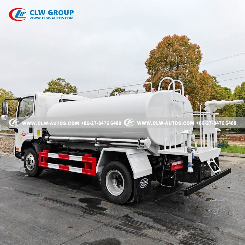 FAW Light Truck 5m Stainless Steel Water Sprinkler Truck 8