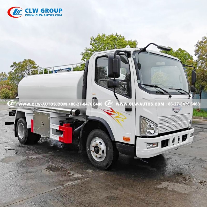 FAW Light Truck 5m Stainless Steel Water Sprinkler Truck 9