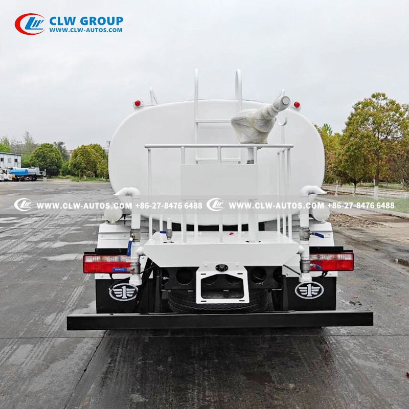 FAW Light Truck 5m Stainless Steel Water Sprinkler Truck 10