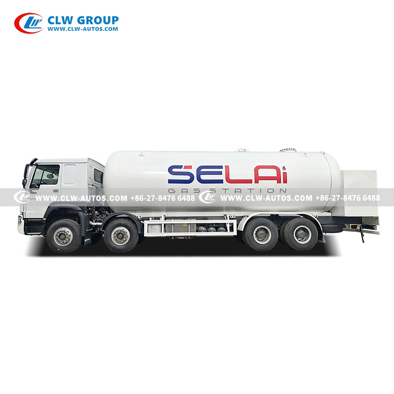 17 Tons LPG Bobtail Truck 1