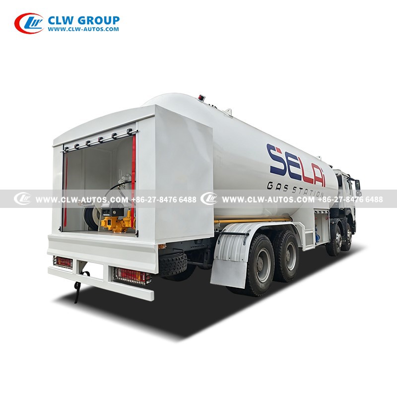 17 Tons LPG Bobtail Truck 13