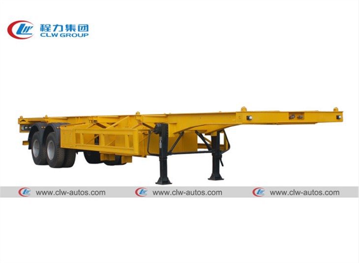20FT 2 Axle Container Load Skeleton Trailer