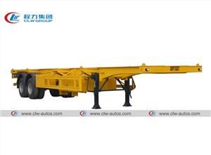 20FT 2 Axle Container Load Skeleton Trailer