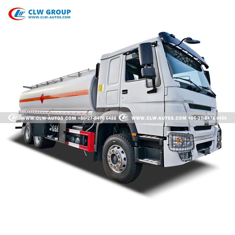 20m3 multi compartment oil tanker HOWO