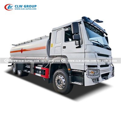 20m3 multi compartment oil tanker HOWO suppliers