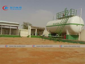 20Metric Ton LPG Gas Cylinder Filling Tanker Station Niger