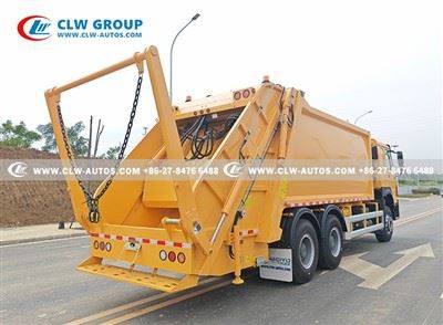22cbm Garbage Compactor Truck With Swing Arm price