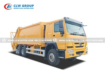 22cbm Garbage Compactor Truck With Swing Arm