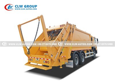 22cbm Garbage Compactor Truck With Swing Arm factory