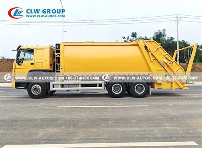 22cbm Garbage Compactor Truck With Swing Arm high quality