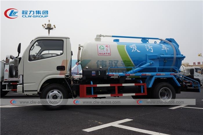 Dongfeng 4X2 6,000Liters Sewer Cleaning Truck
