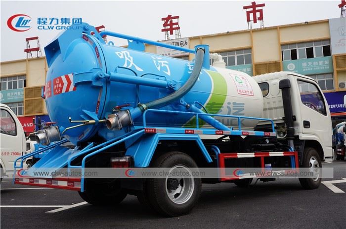 Dongfeng 4X2 6,000Liters Sewer Cleaning Truck