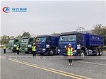 Hooklift Garbage Truck With 20m3 Roll-off Open Top Container
