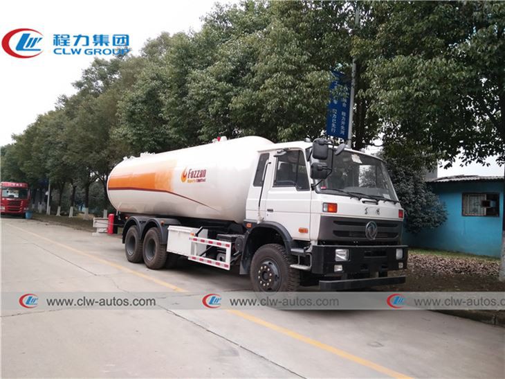 24000 Liters Dongfeng LPG Bobtail Truck