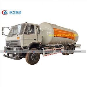 24000 Liters Dongfeng LPG Bobtail Truck