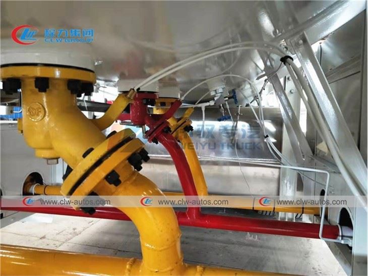 25 Metric Tons LPG Gas Bulk Transport Truck