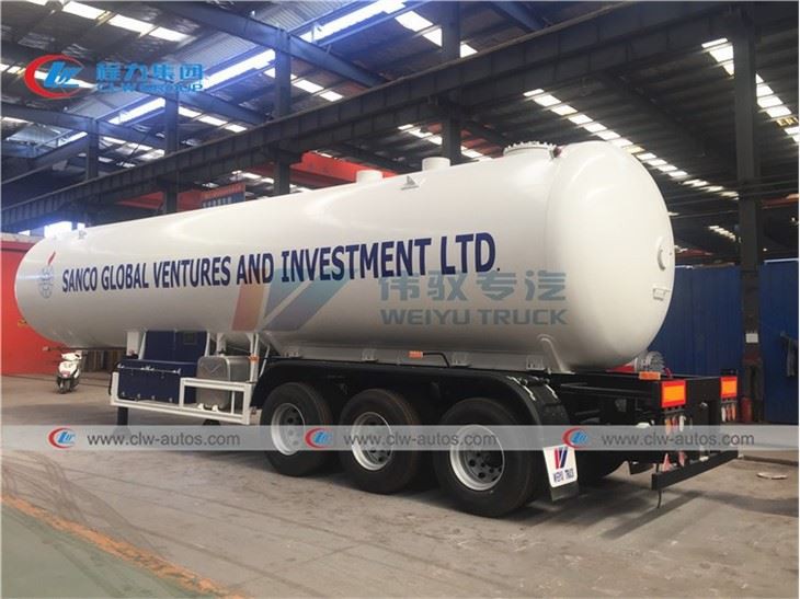 25 Metric Tons LPG Gas Bulk Transport Truck