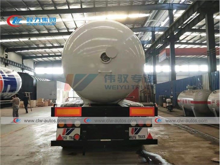 25 Metric Tons LPG Gas Bulk Transport Truck