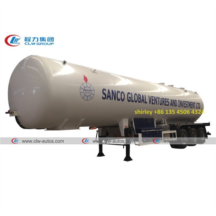 25 Metric Tons LPG Gas Bulk Transport Truck